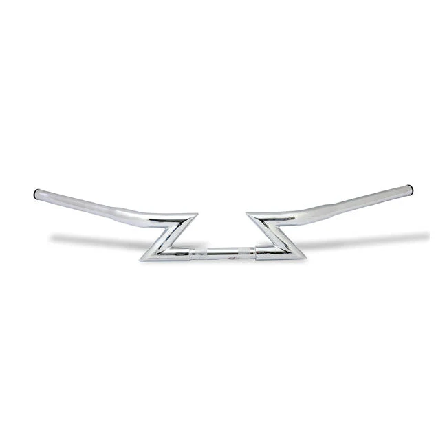 Highway Hawk Kierownice 1-1/4" Z-Bar Slotted Chrome