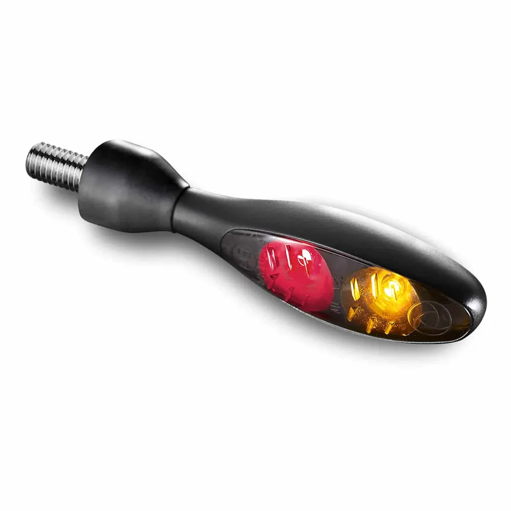 Kellermann Micro 1000 DF 3 w 1 Mini LED motocyklowe światło tylne / kierunkowskaz czarny