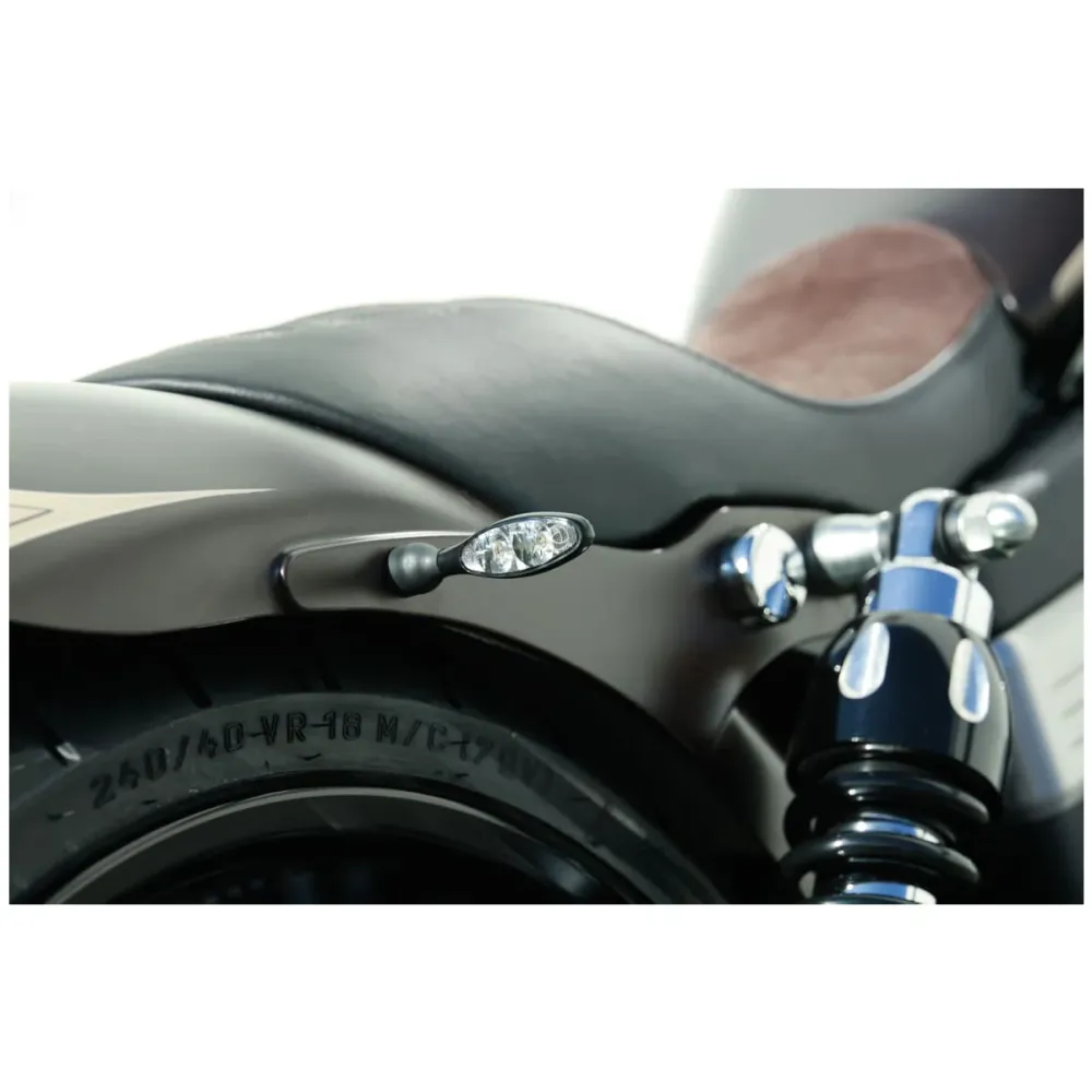 Kellermann Micro 1000 DF 3 w 1 Mini LED motocyklowe światło tylne / kierunkowskaz czarny
