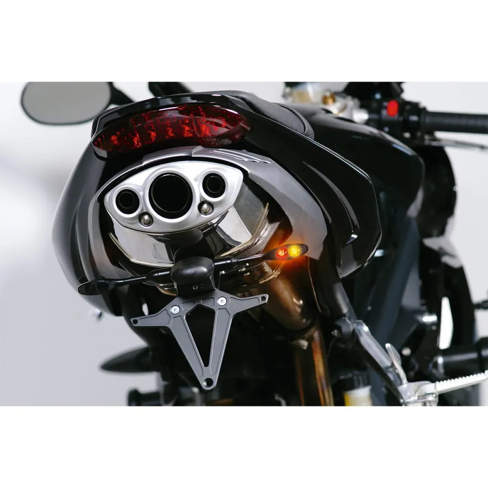 Kellermann Micro 1000 DF 3 w 1 Mini LED motocyklowe światło tylne / kierunkowskaz czarny