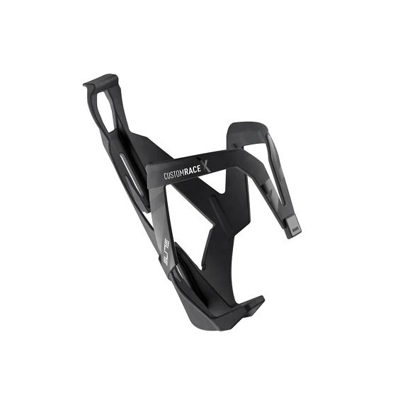 Koszyk na bidon ELITE CUSTOM RACE X Black Logo Black
