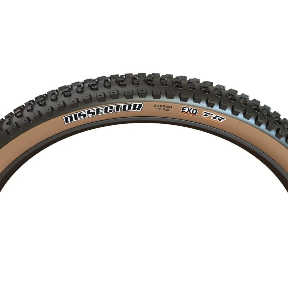 MAXXIS DISSECTOR 29x2.60 WT Exo Tubeless Ready Miękka opona Tanwall