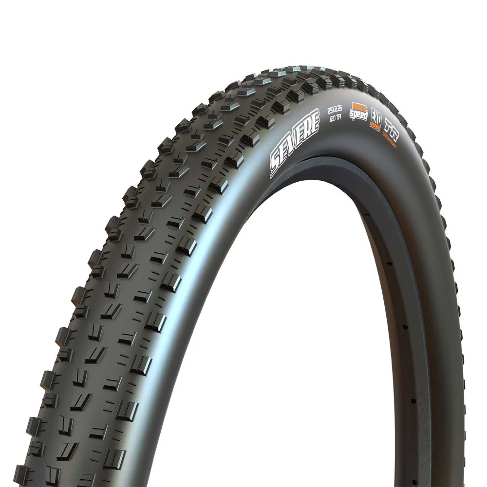 MAXXIS SEVERE 29x2.25 Maxxspeed Exo Tubeless Ready Miękka opona w kolorze czarnym