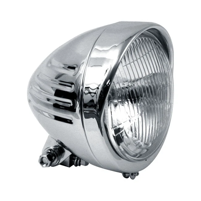 MCS Reflektor 5-3/4" Ribbed Bullet z daszkiem Chrome