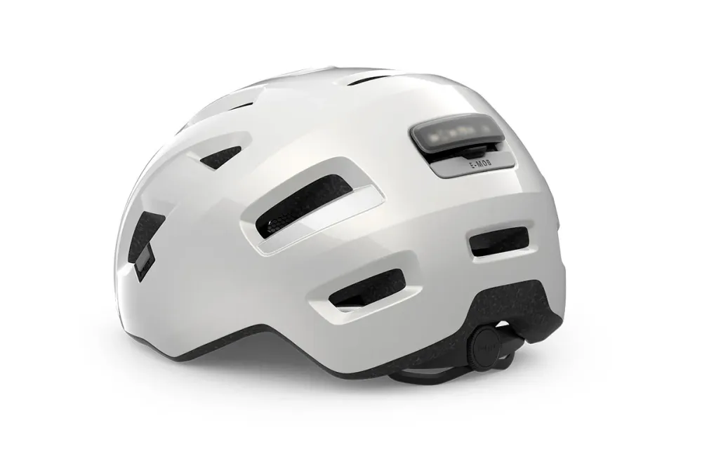 Kask MET E-MOB White rozmiar M