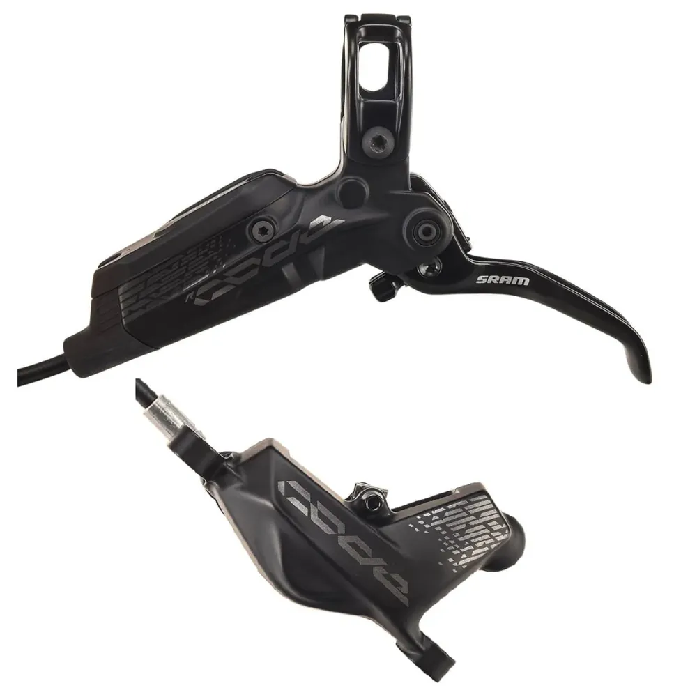 Metalowe klocki hamulca przedniego SRAM CODE R, czarne