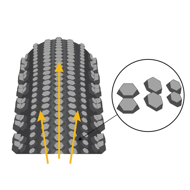 Opona ENVE HEX 700x52c Tubeless Ready czarna