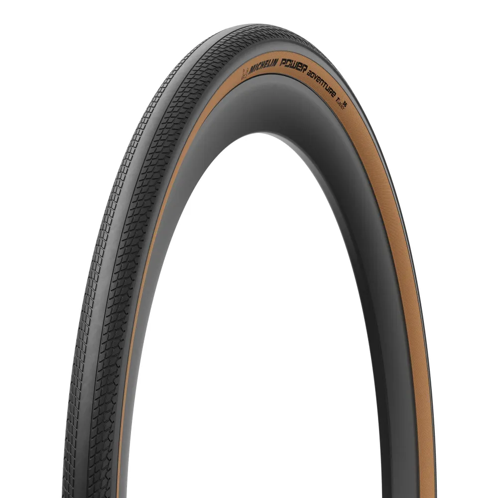 Opona MICHELIN POWER ADVENTURE Competition Line 700x48c Tubeless Ready Brown