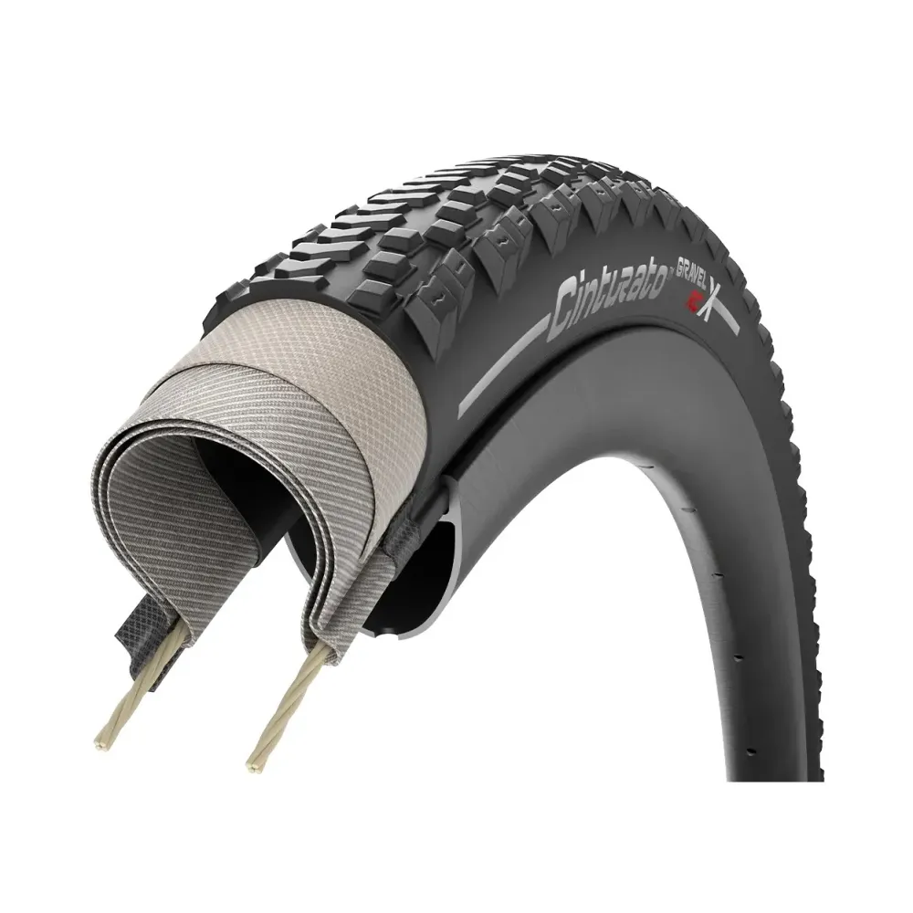 Opona PIRELLI CINTURATO RCX 700x40c Tubeless Ready Classic Beige