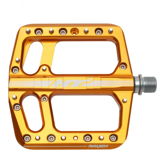 Płaskie pedały HT COMPONENTS RAVEN 12 Orange