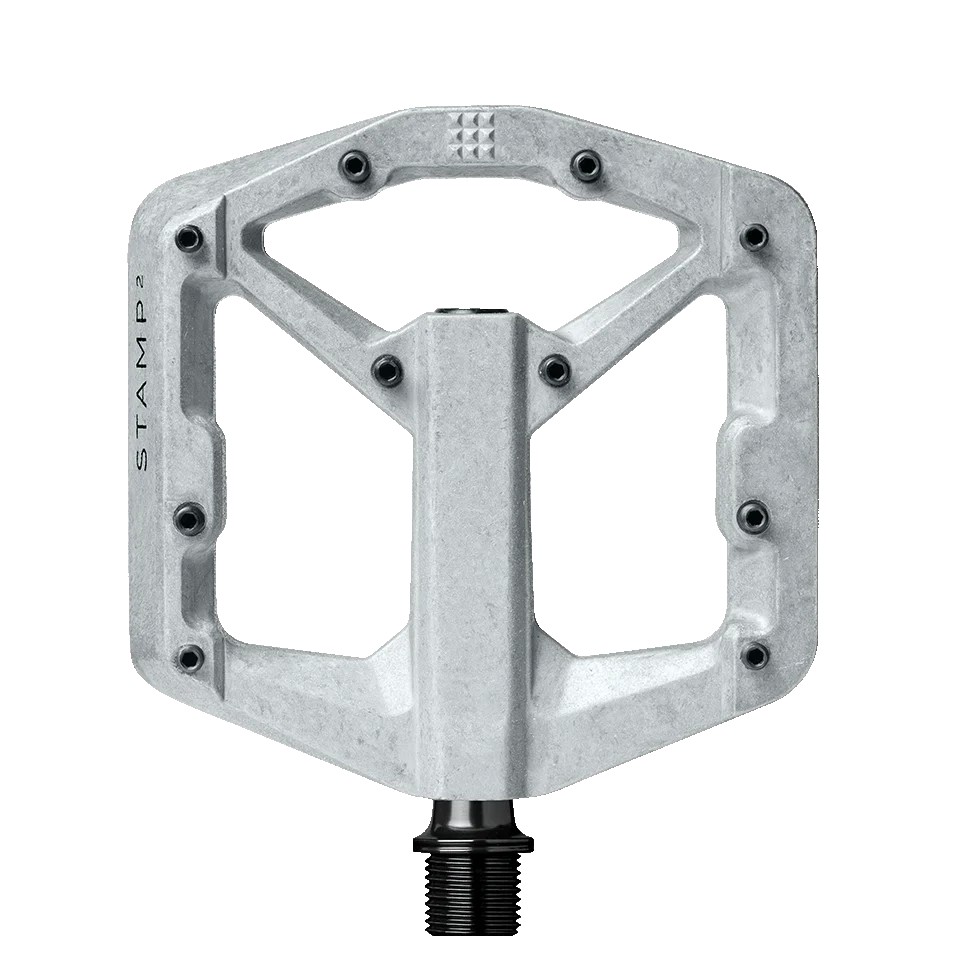 Płaskie pedały CRANKBROTHER STAMP 2 Small Silver