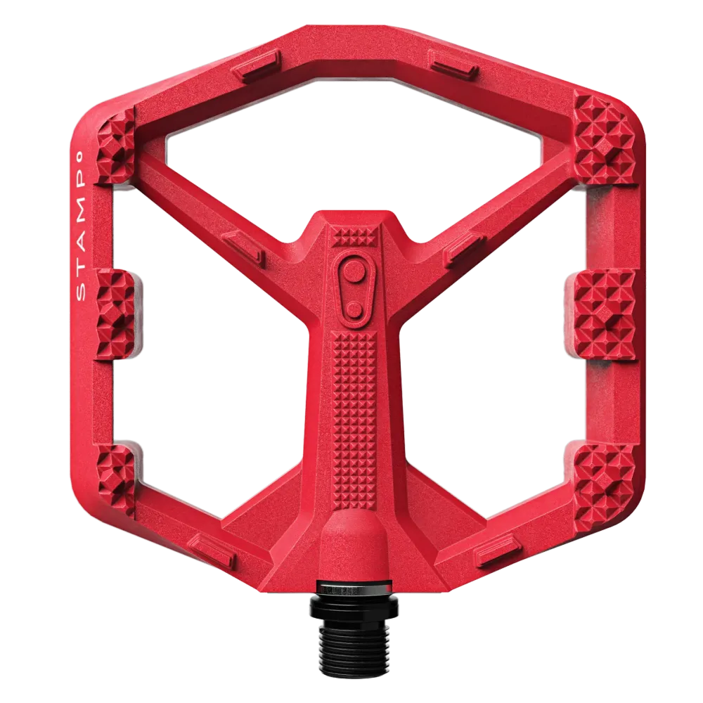 Płaskie pedały CRANKBROTHERS STAMP 0 Large Red