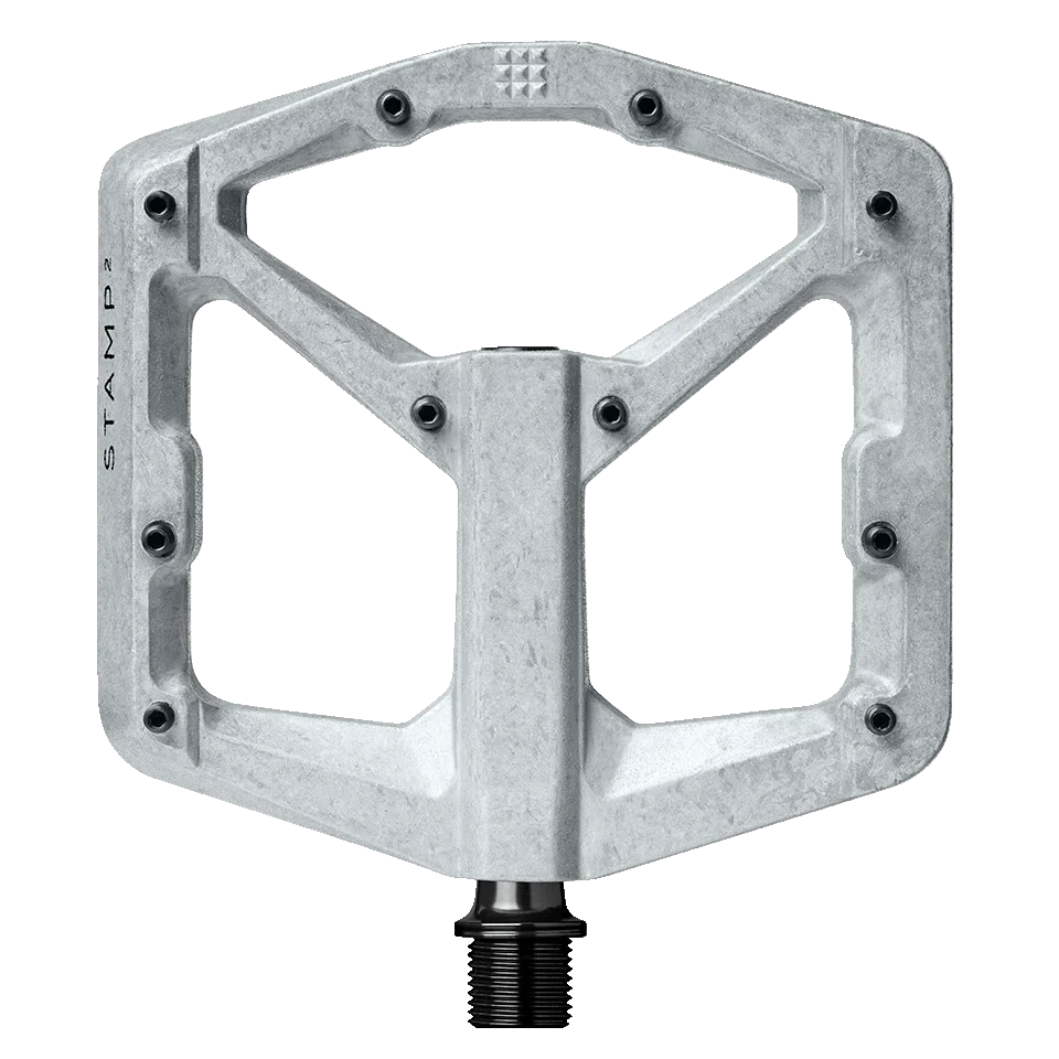 Płaskie pedały CRANKBROTHERS STAMP 2 Large Silver