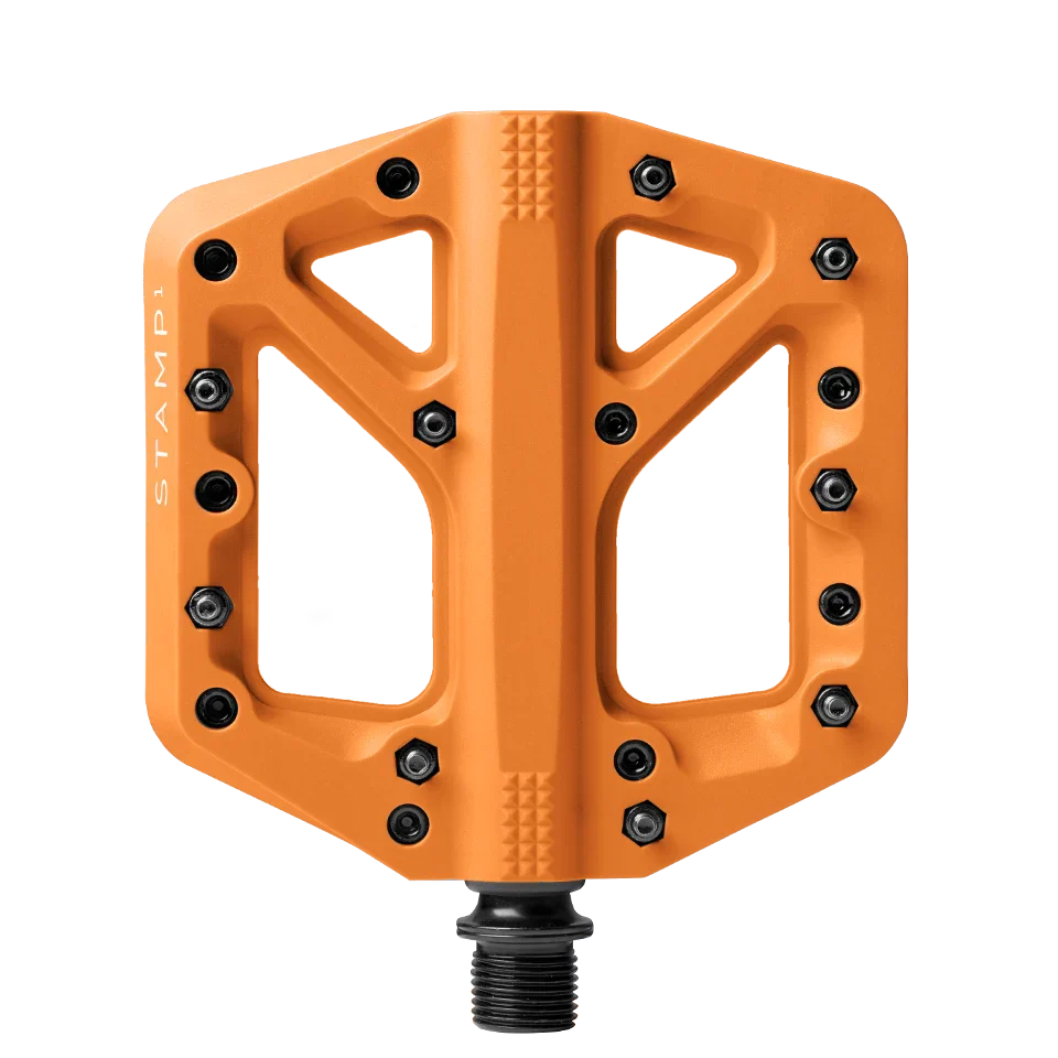 Płaskie pedały CRANKBROTHERS STAMP 1 Small Orange