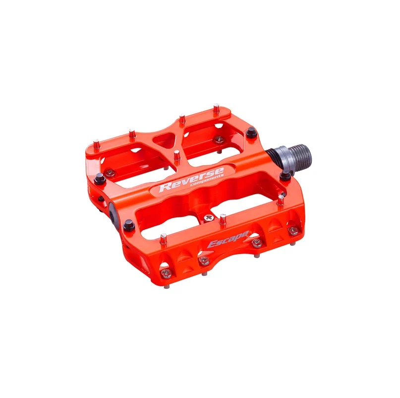 Płaskie pedały REVERSE COMPONENTS ESCAPE Orange Fluo