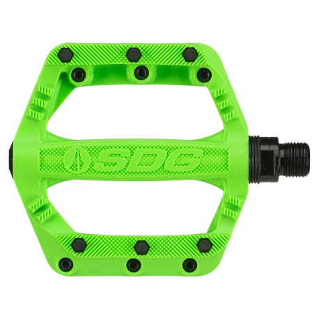 Płaskie pedały SDG SLATER Junior Zielony