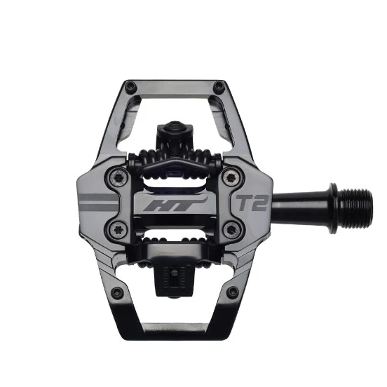 Pedały HT COMPONENTS EDNURO T2 Black Stealth