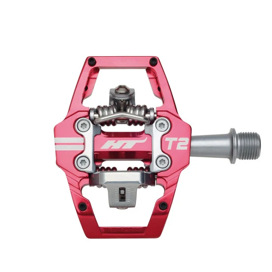 Pedały HT COMPONENTS ENDURO T2 czerwone
