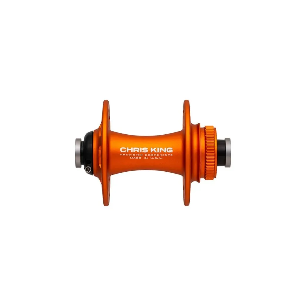 Piasta przednia CHRIS KING R45D Ceramic 12x100mm Center Lock Orange Mat