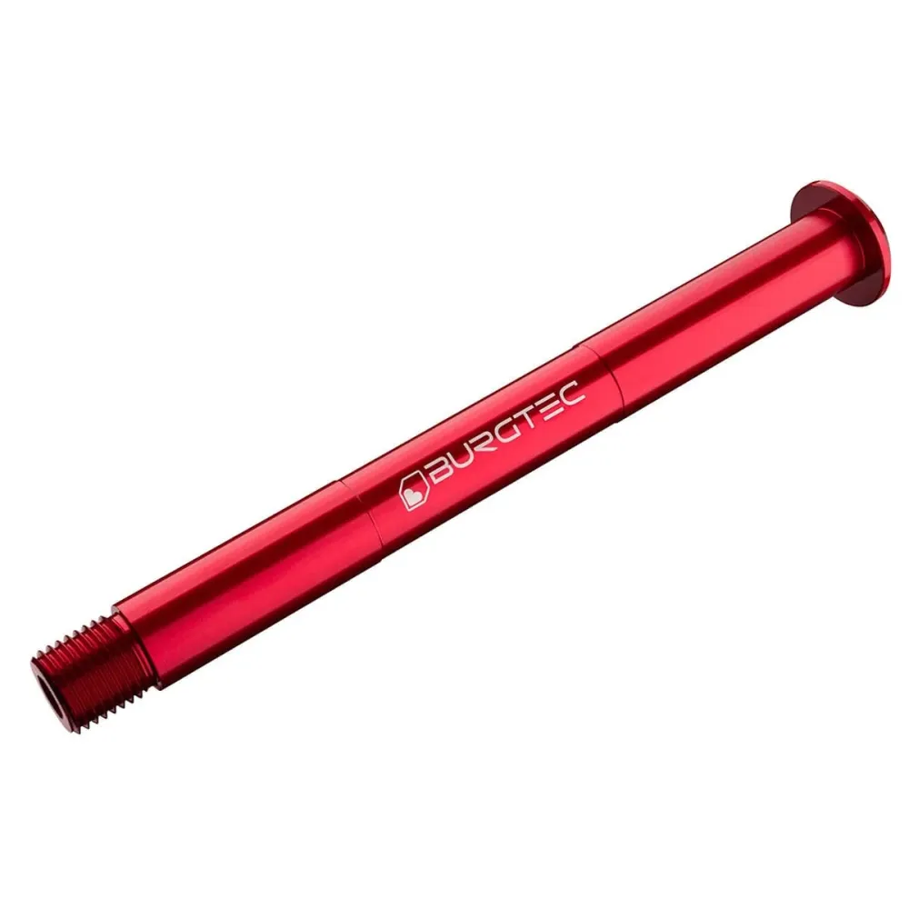 Oś przedniego koł BURGTEC do widelca FOX 15x110 mm Boost Avant 2021 Red