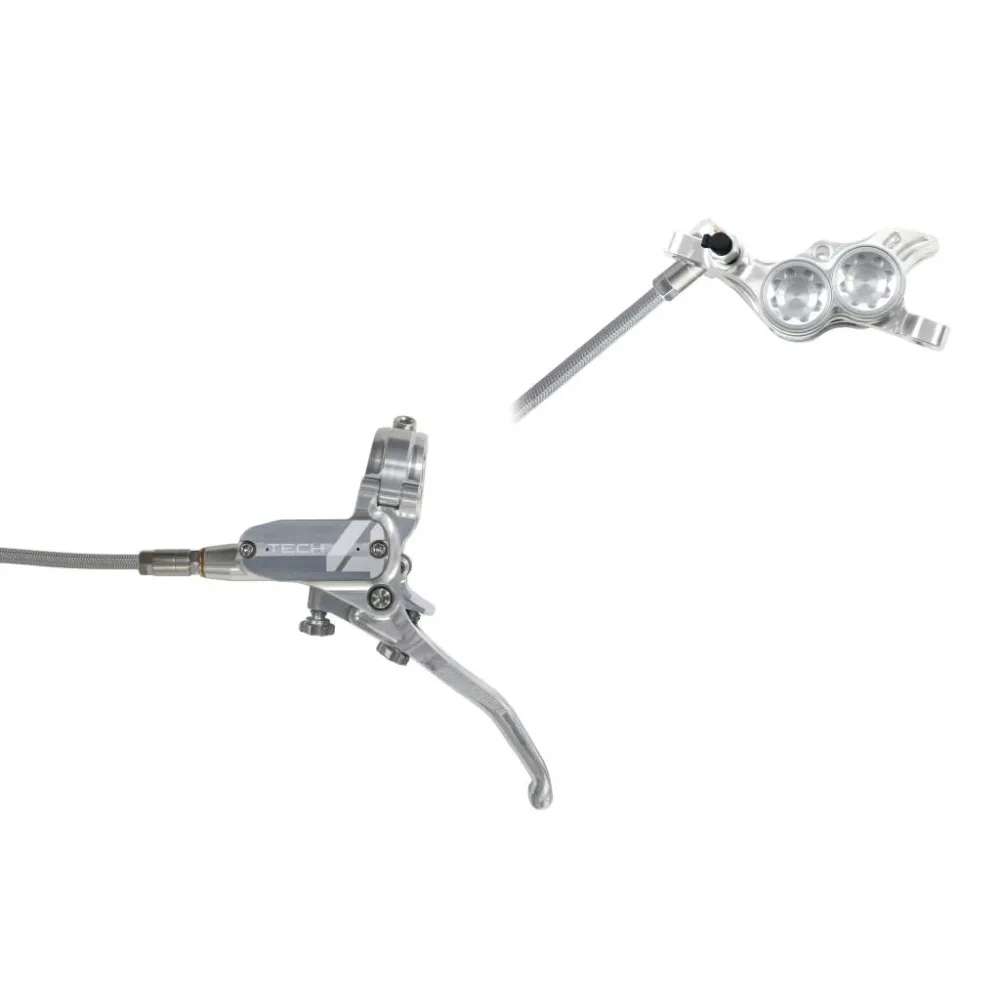Przewód hamulcowy HOPE TECH 4 E4 Front Brake Aviation srebrny