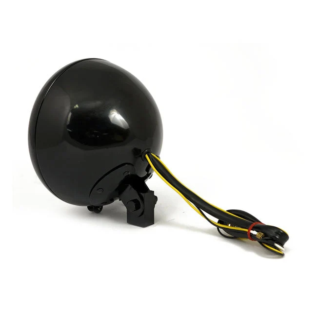 Reflektor 7" Harley FL Style Black FLST 86-17