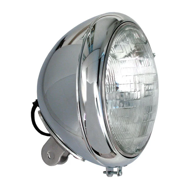 Reflektor 7" Harley FL Style Chrome FLST 86-17