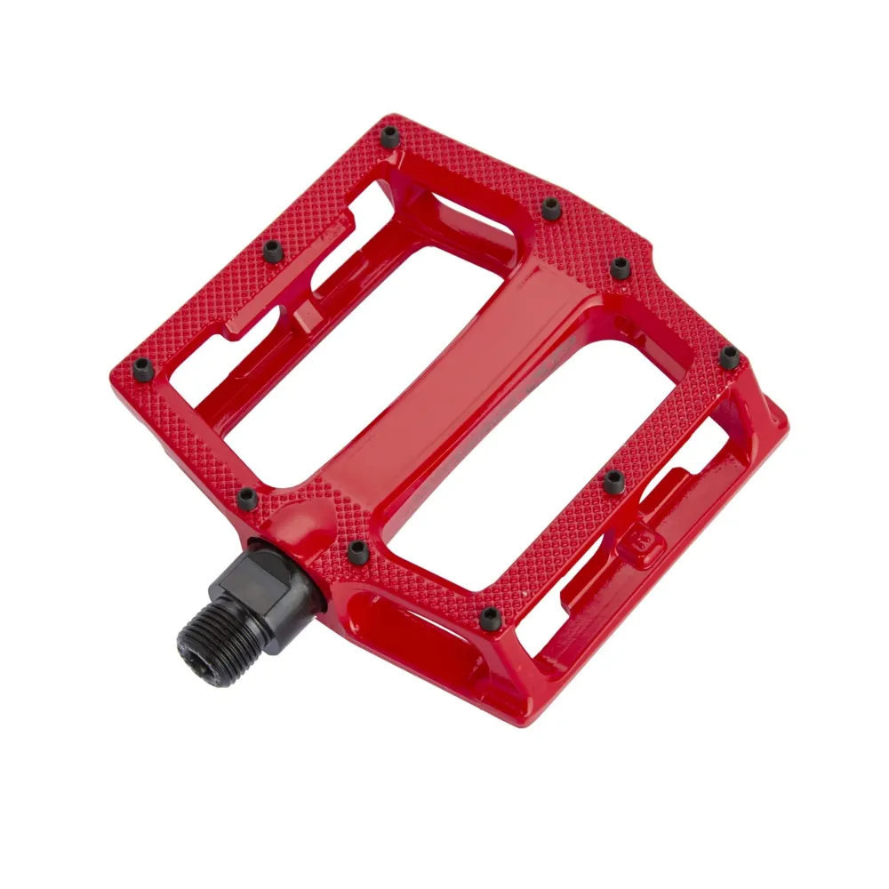 REVERSE COMPONENTS SUPER SHAPE 3D Pedały płaskie czerwone