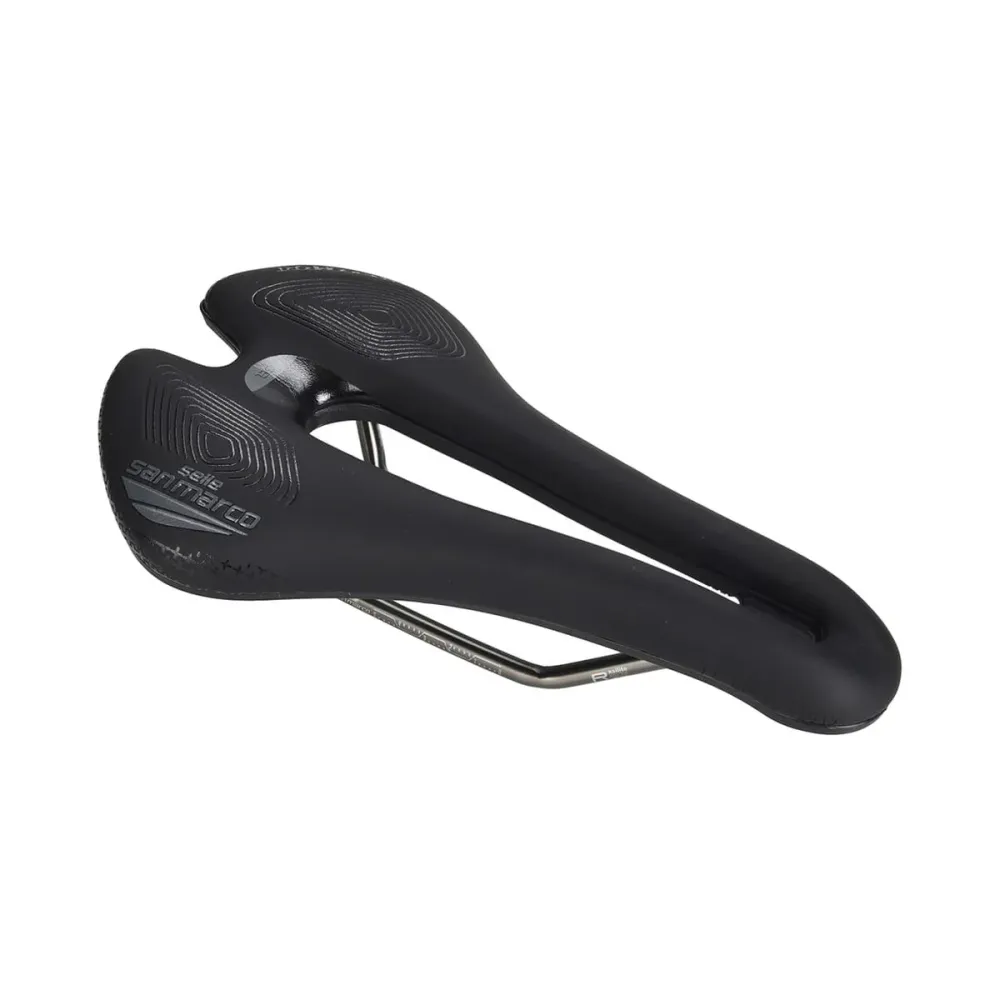 SADDLE SAN MARCO APSIDE SHORT SUPERCOMFORT OPEN-FIT RACING 139mm Szyny Manganowe