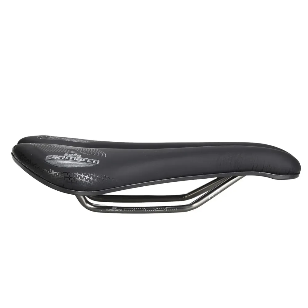 SADDLE SAN MARCO APSIDE SHORT SUPERCOMFORT OPEN-FIT RACING 139mm Szyny Manganowe