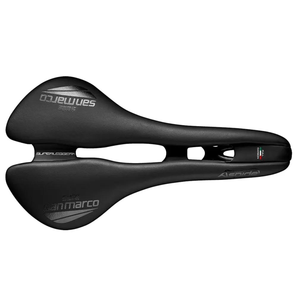 SADDLE SAN MARCO ASPIDE SUPERLEGGERA OPEN FIT NARROW Carbon Rails