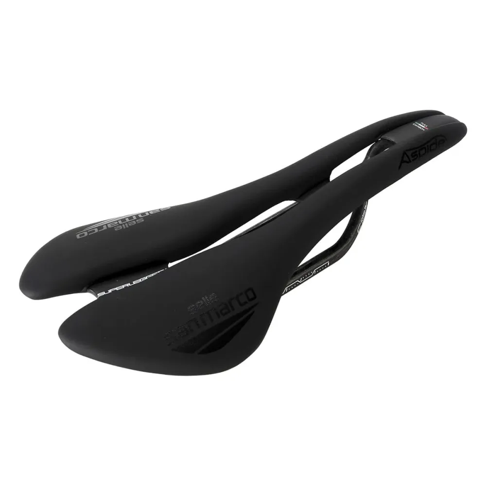 SADDLE SAN MARCO ASPIDE SUPERLEGGERA OPEN FIT NARROW Carbon Rails