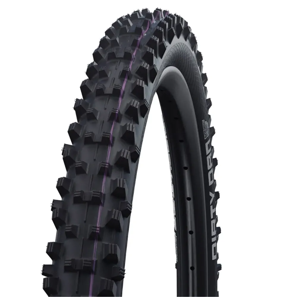 SCHWALBE DIRTY DAN 29x2.35 ADDIX ULTRASOFT SUPERDOWNHILL Tubeless Ready Miękka opona w kolorze czarnym