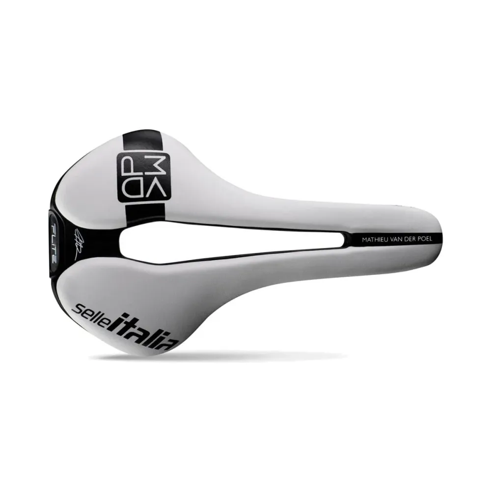 SELLE ITALIA FLITE BOOST SUPERFLOW L Carbon Rails - Mathieu VAN DER POEL Special Edition
