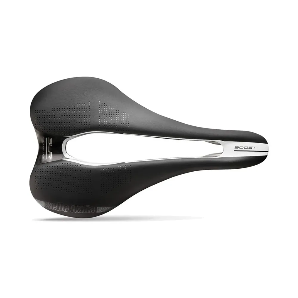 SELLE ITALIA SLR BOOST ENDURANCE SUPERFLOW L Szyny Ti316 czarny