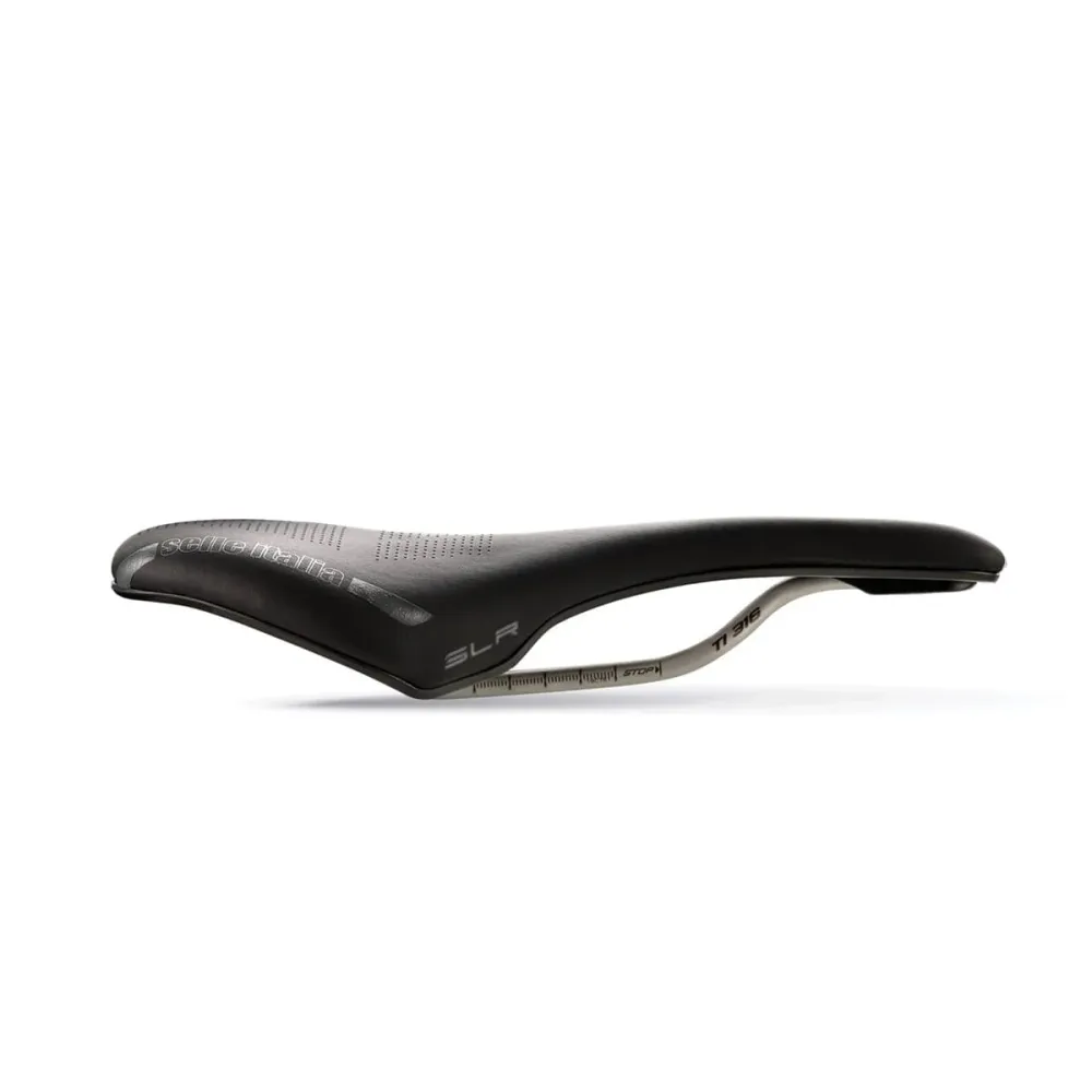 SELLE ITALIA SLR BOOST ENDURANCE SUPERFLOW L Szyny Ti316 czarny
