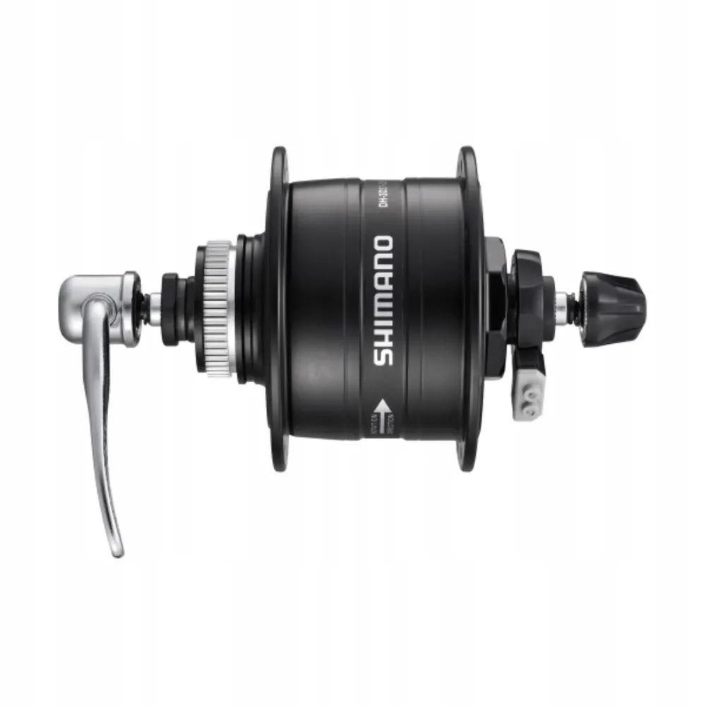 Piasta dynamo Shimano DH-3D37 32H CL Czarna
