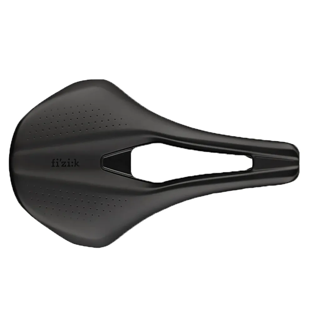 Siodełko FIZIK TEMPO ARGO R1 150 mm szyny karbonowe czarne