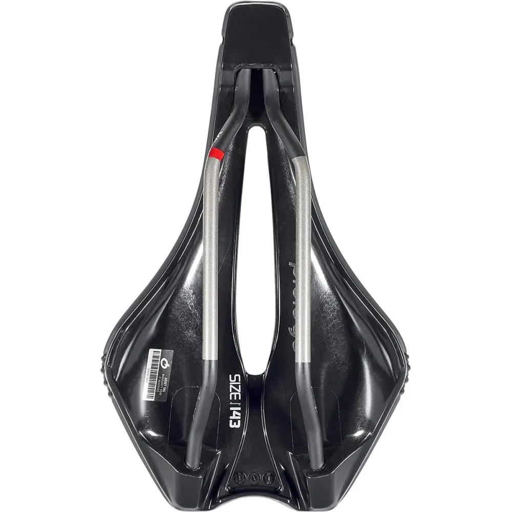 Siodełko PROLOGO DIMENSION NDR 143 mm Szyny TiroX Black