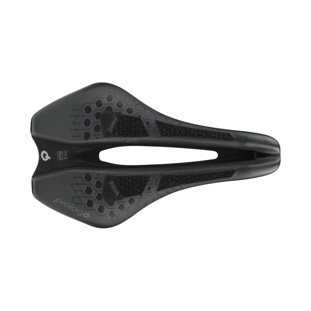 Siodełko PROLOGO DIMENSION TRI CPC Szerokość 143 mm Szyny Nack Carbon Black