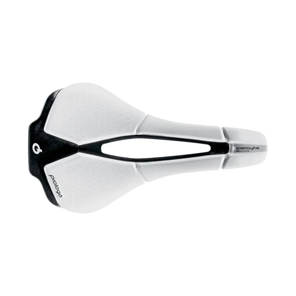 Siodełko PROLOGO SCRATCH M5 PAS Rails Tirox White