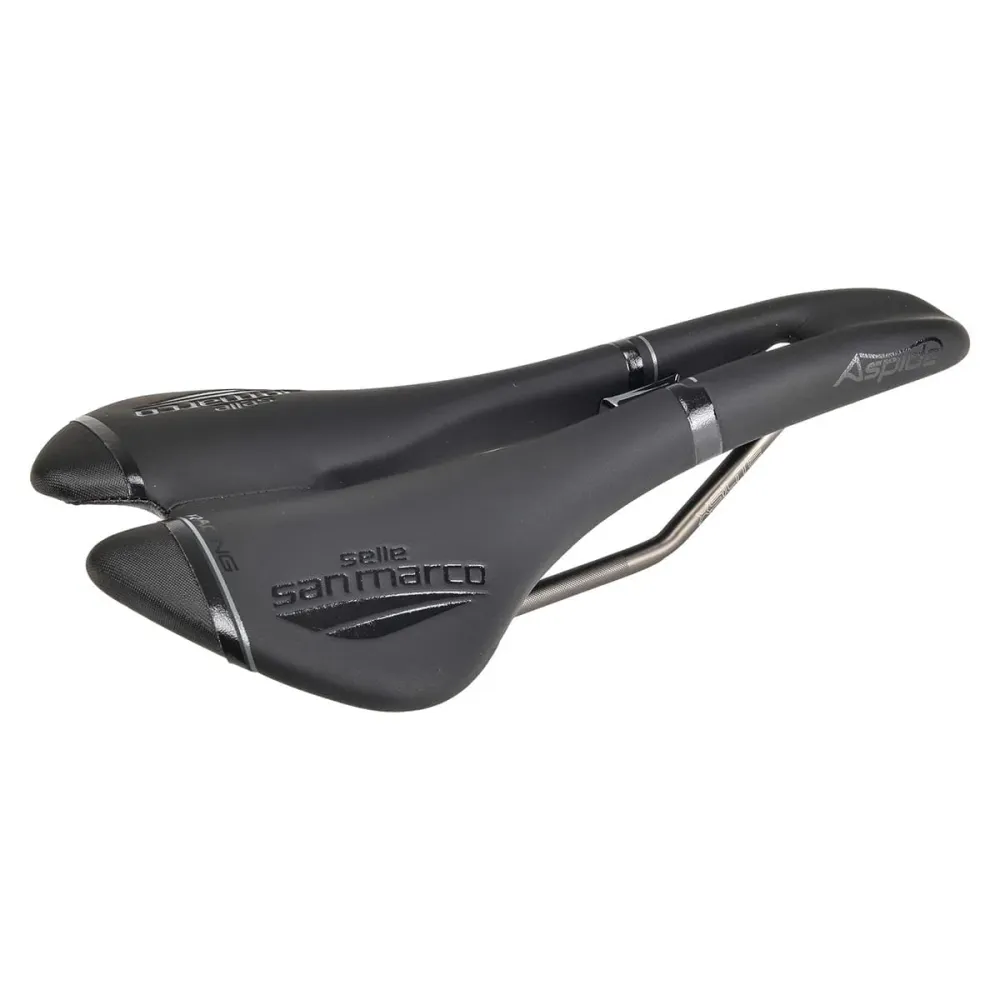Siodełko SAN MARCO ASPIDE RACING OPEN FIT WIDE Rails Xsilite