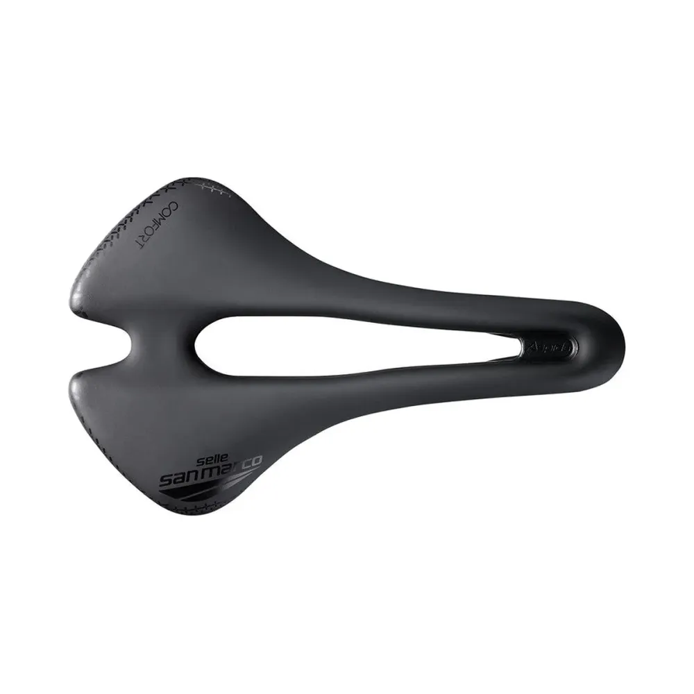 Siodełko SAN MARCO ASPIDE SHORT COMFORT OPEN-FIT DYNAMIC L3 Szerokość 155 mm Szyny Manganowe