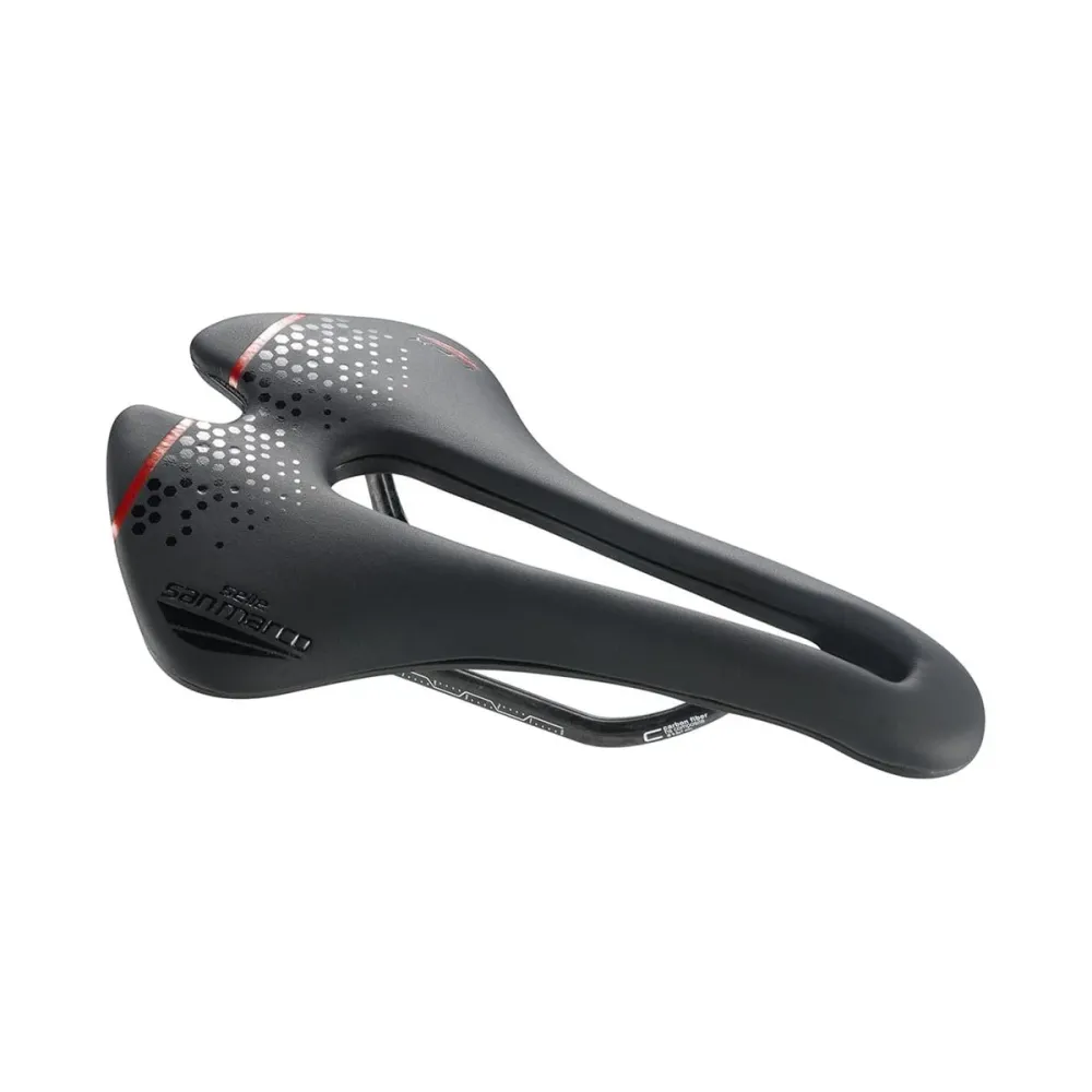 Siodełko SAN MARCO ASPIDE SHORT OPEN-FIT CARBON FX NARROW Szyny karbonowe