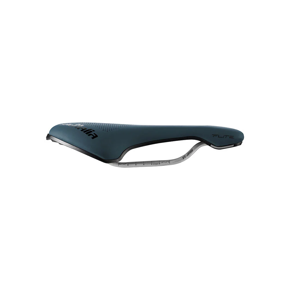 Siodełko SELLE ITALIA FLITE BOOST GRAVEL SUPERFLOW L Rails TI316 Blue