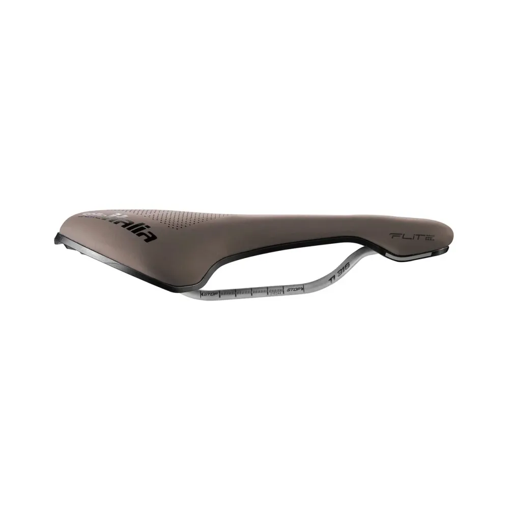 Siodełko SELLE ITALIA FLITE BOOST GRAVEL SUPERFLOW L3 Rails TI 316 Brown