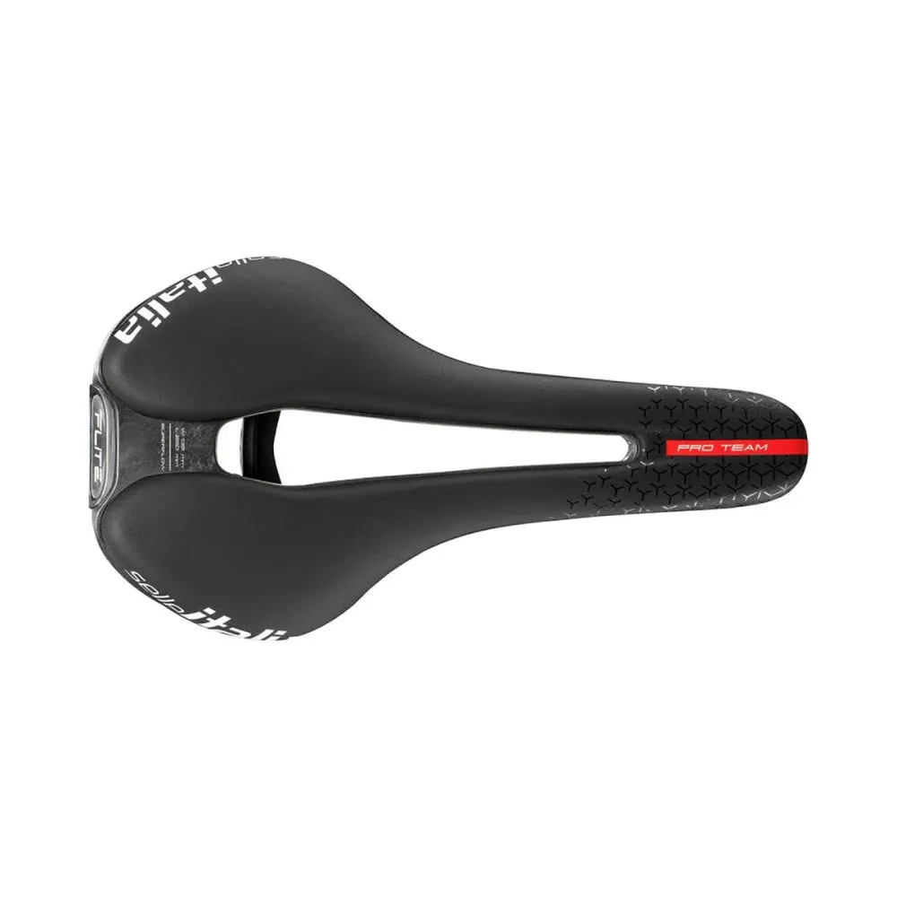 Siodełko SELLE ITALIA FLITE BOOST SUPERFLOW PRO TEAM 6.1 S Szyny Carbon Black