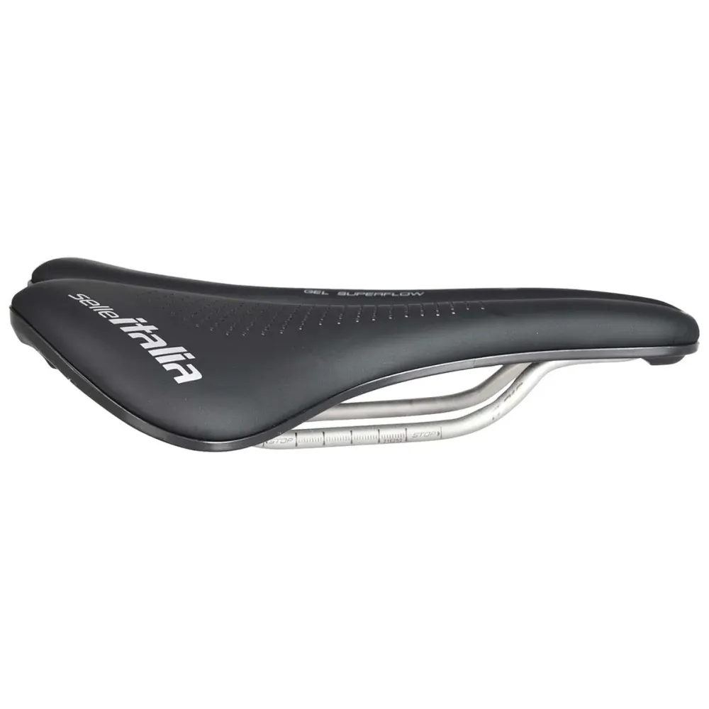 Siodełko SELLE ITALIA MAX NOVUS EVO BOOST GEL SUPERFLOW Rails Ti316 Black