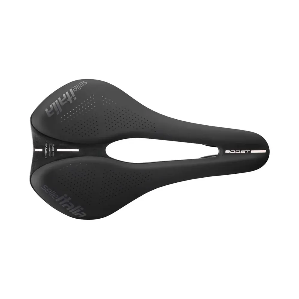 Siodełko SELLE ITALIA NOVUS EVO BOOST SUPERFLOW L Rails Manganese Black