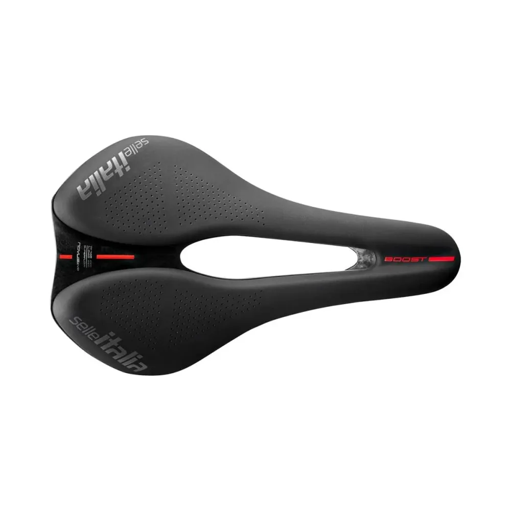 Siodełko SELLE ITALIA NOVUS EVO BOOST SUPERFLOW L KIT CARBONIO L Carbon Rails Black